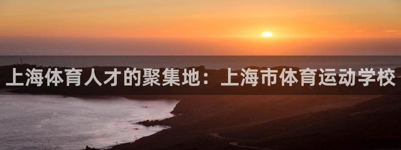 3377体育官网下载平台是正规平台吗：上海体育人才的聚集地：