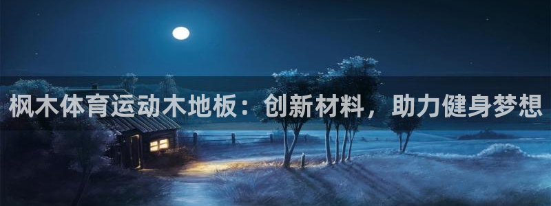 海南3377体育官网下载：枫木体育运动木地板：创新材料，助力
